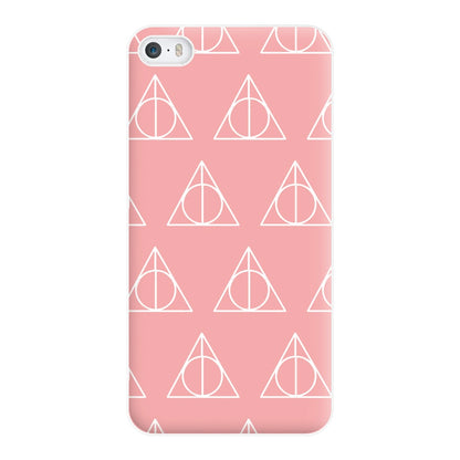 The Deathly Hallows Symbol Pattern Phone Case for iPhone 5 / 5s / SE 2016