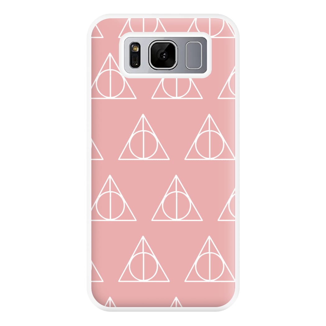 The Deathly Hallows Symbol Pattern Phone Case for Galaxy S8 Plus