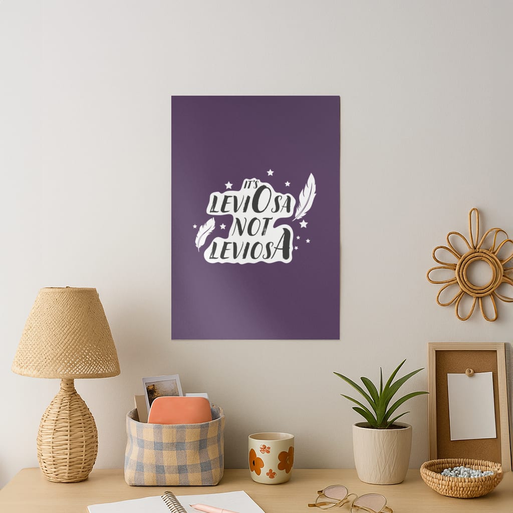 It's Leviosa Art Print