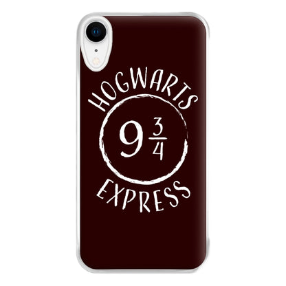 Hogwarts Express Phone Case for iPhone XR