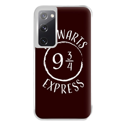 Hogwarts Express Phone Case for Galaxy S20FE