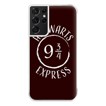 Hogwarts Express Phone Case for Galaxy S21 Ultra