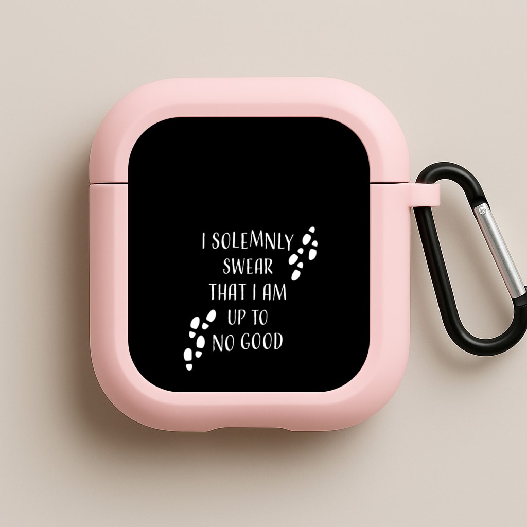 I Solemnly Swear Pink AirPods Case