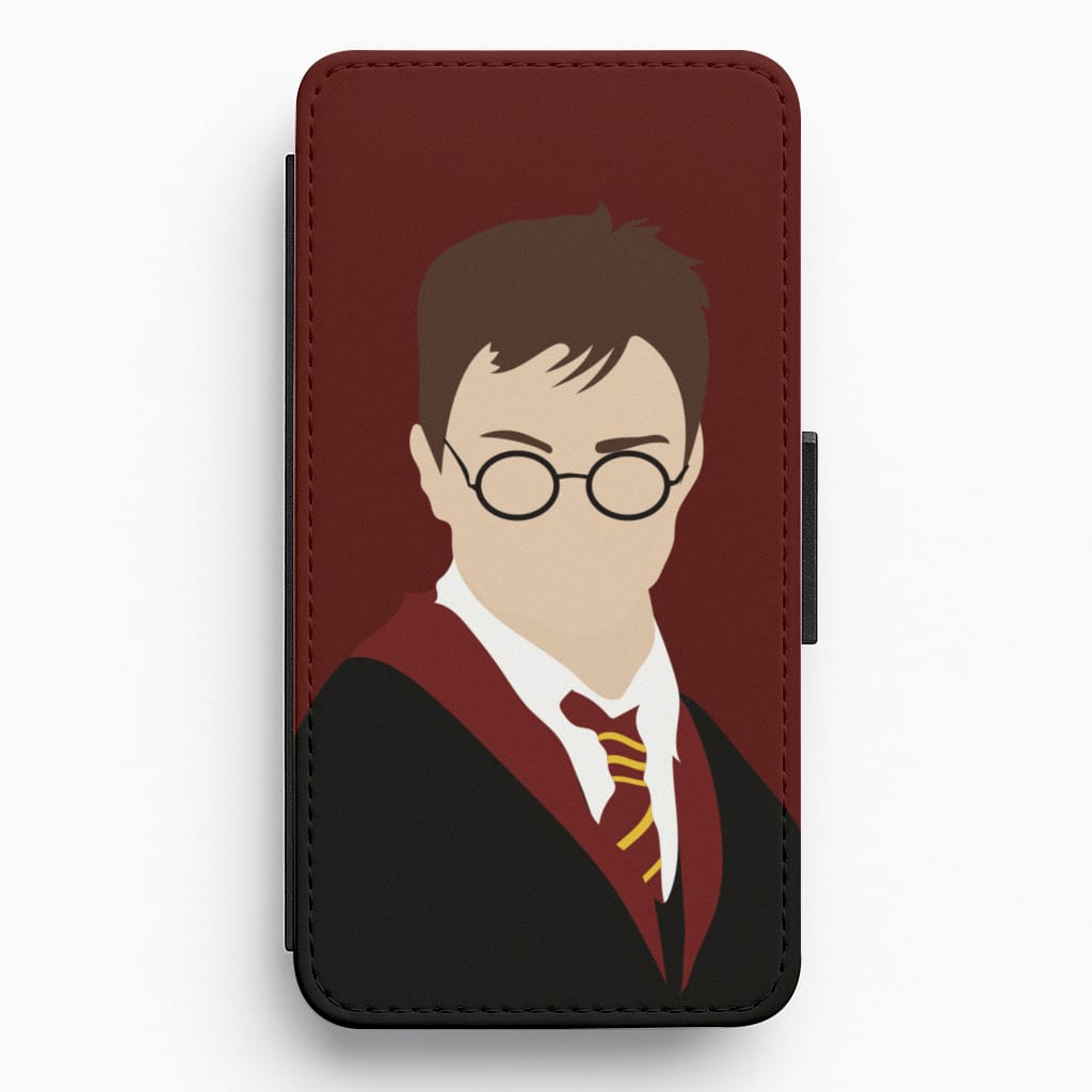 Harry Potter Cartoon Flip / Wallet Phone Case