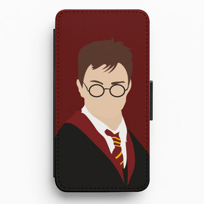 Harry Potter Cartoon Flip / Wallet Phone Case
