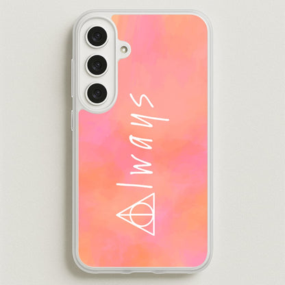 Deathly Always Phone Case for Galaxy S25FE