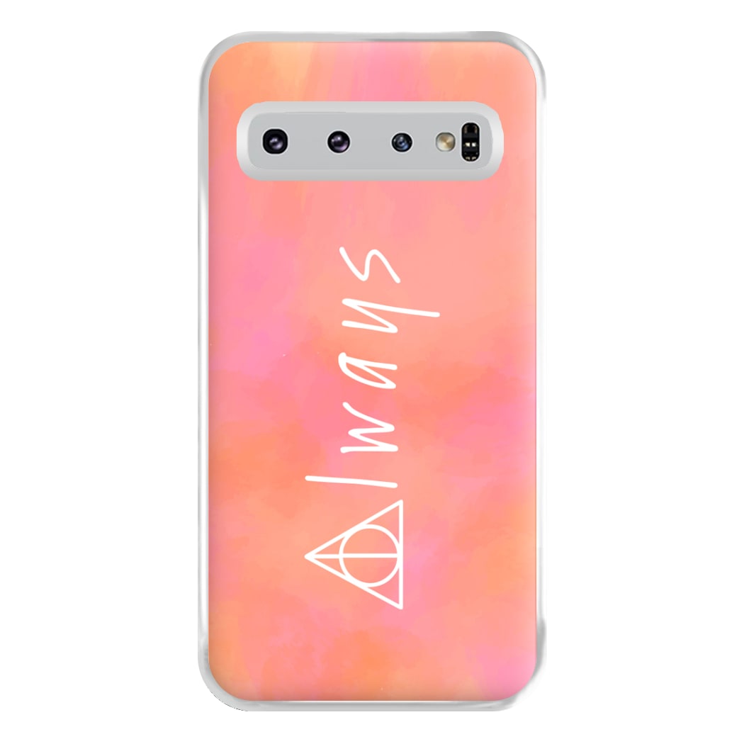 Deathly Always Phone Case for Galaxy S10 Plus