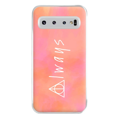 Deathly Always Phone Case for Galaxy S10 Plus