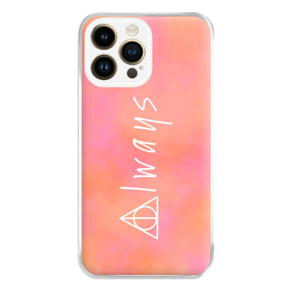 Deathly Always Phone Case for iPhone 14 Pro Max