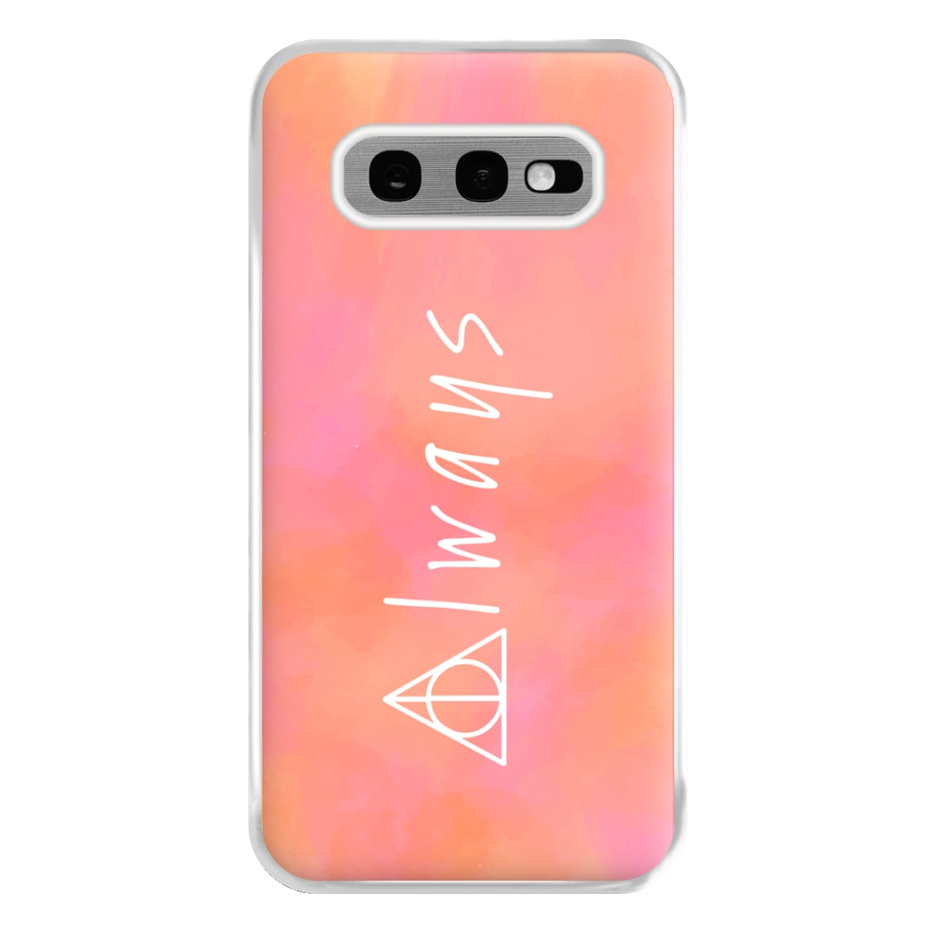 Deathly Always Phone Case for Galaxy S10e