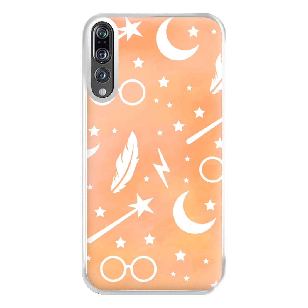 Wizard Icon Patterns Phone Case for Huawei P20 Pro