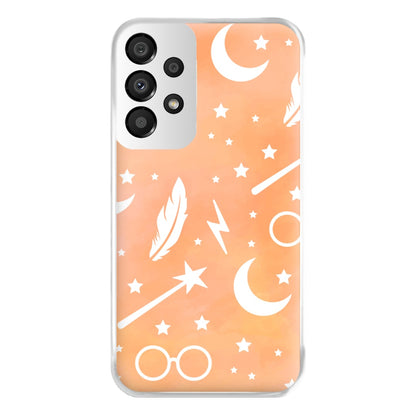 Wizard Icon Patterns Phone Case for Galaxy A33