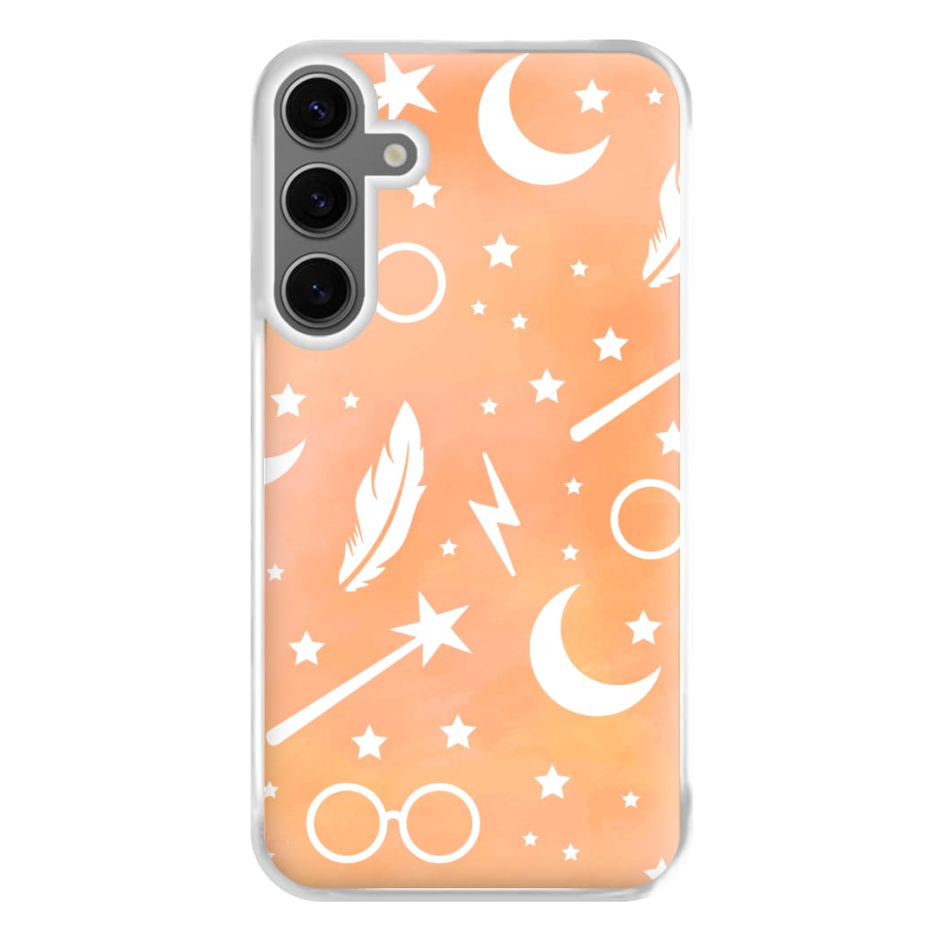 Wizard Icon Patterns Phone Case for Galaxy S24FE