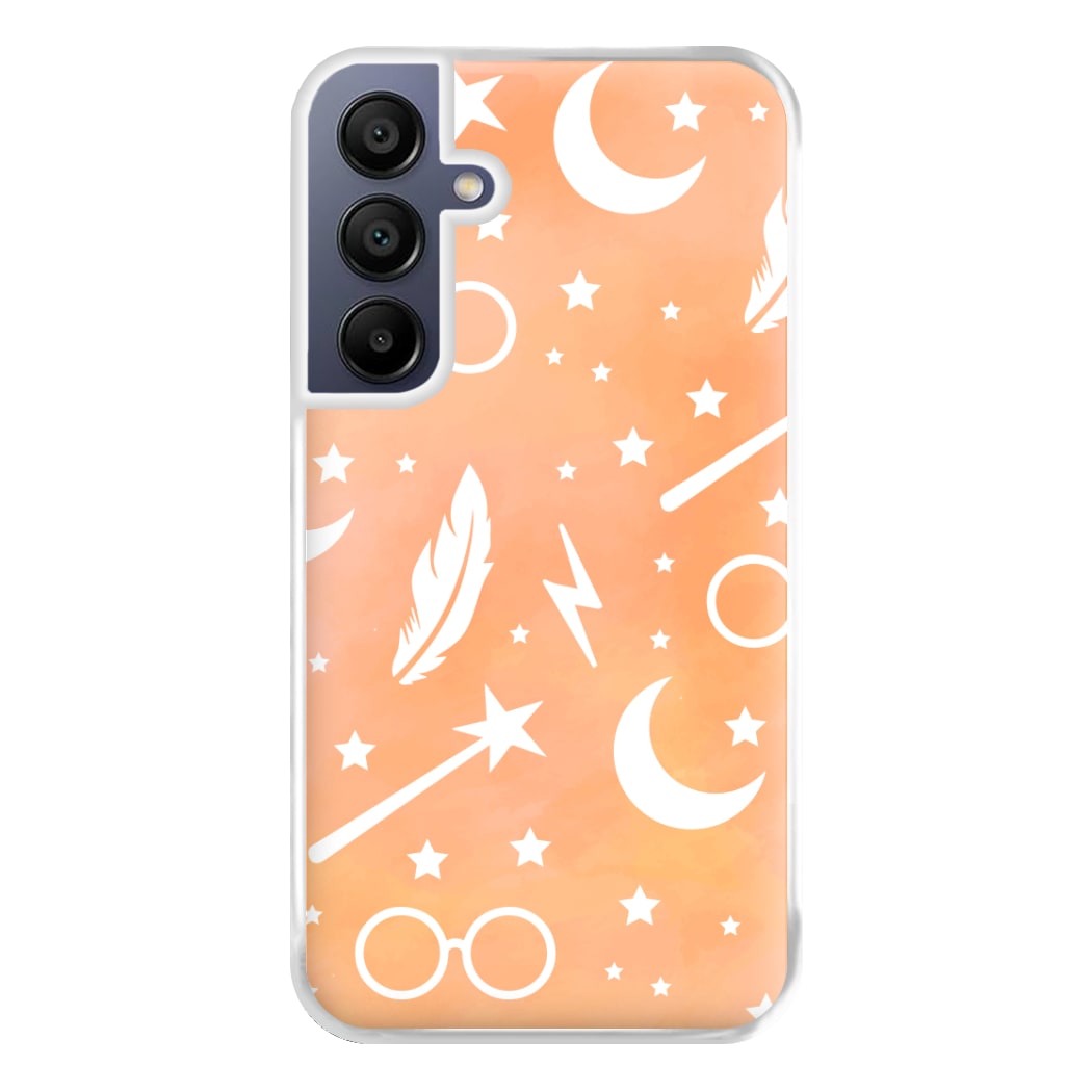 Wizard Icon Patterns Phone Case for Galaxy A16