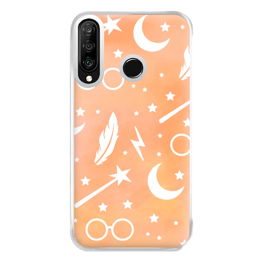 Wizard Icon Patterns Phone Case for Huawei P30 Lite