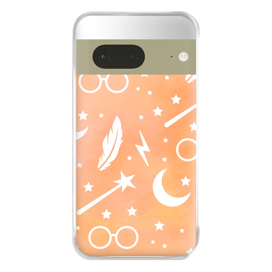 Wizard Icon Patterns Phone Case for Google Pixel 7a