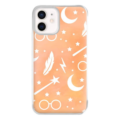 Wizard Icon Patterns Phone Case for iPhone 13 Mini