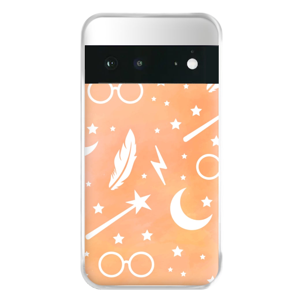 Wizard Icon Patterns Phone Case for Google Pixel 6a