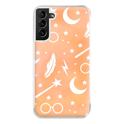 Wizard Icon Patterns Phone Case for Galaxy S21 Plus