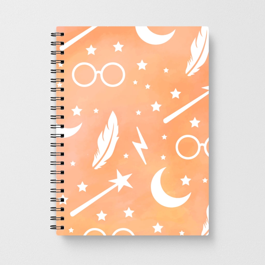 Wizard Icon Patterns Notebook