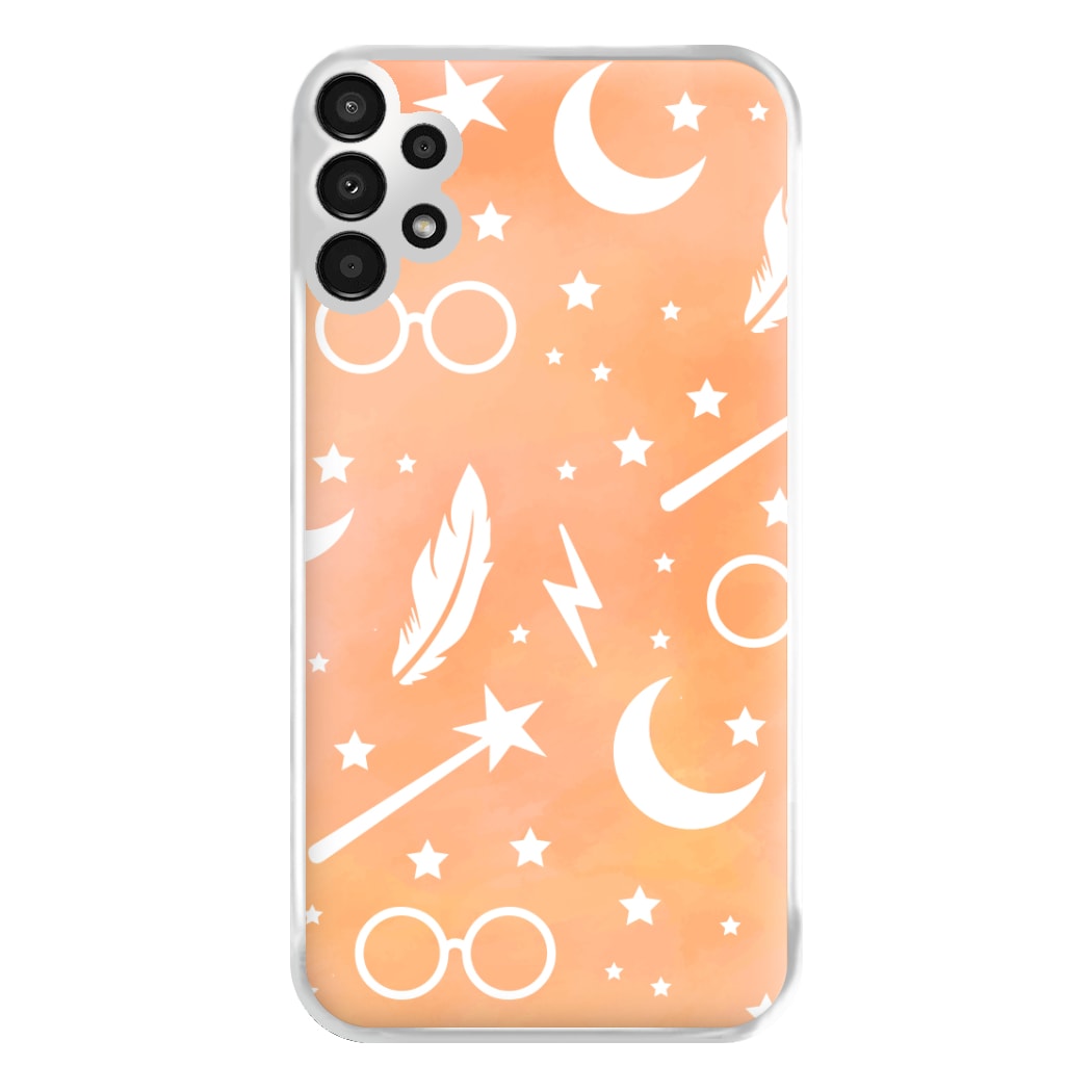 Wizard Icon Patterns Phone Case for Galaxy A13