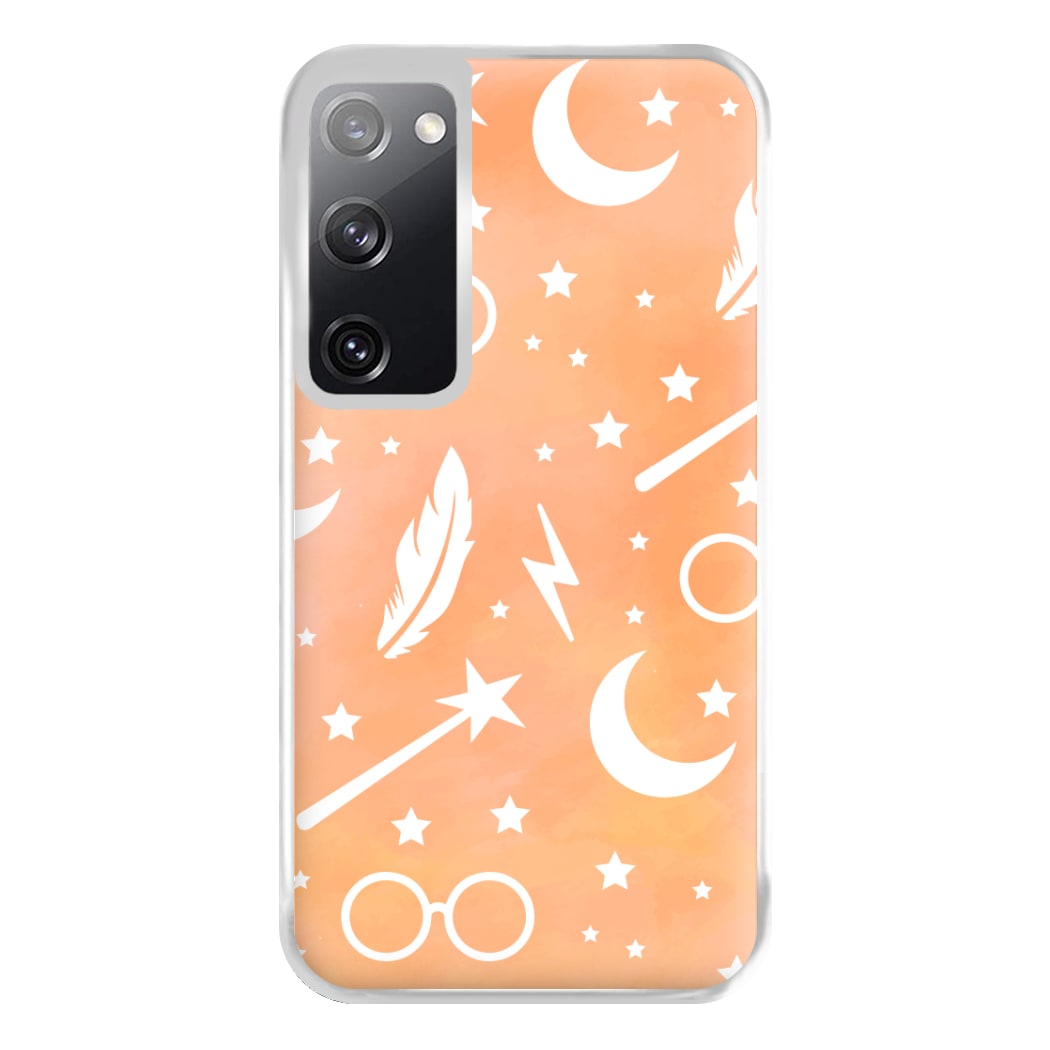 Wizard Icon Patterns Phone Case for Galaxy S20