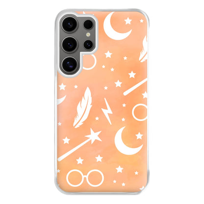 Wizard Icon Patterns Phone Case for Galaxy S24 Ultra