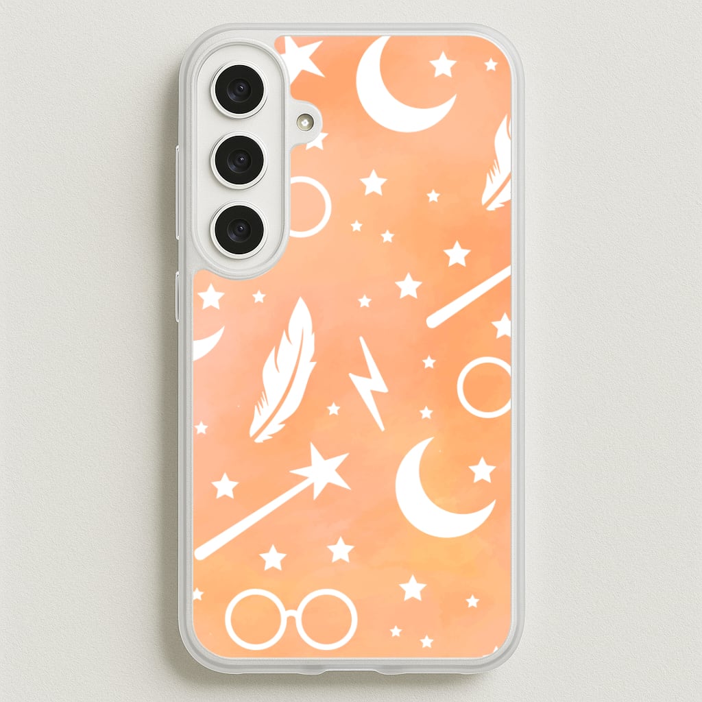Wizard Icon Patterns Phone Case for Galaxy S25FE