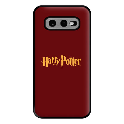 Game Typography Phone Case for Galaxy S10e