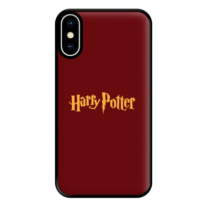 Game Typography Phone Case for iPhone XS Max