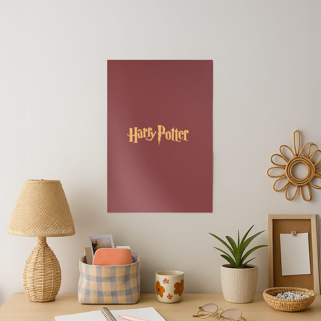Game Typography Art Print