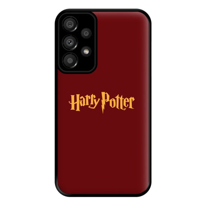 Game Typography Phone Case for Galaxy A33