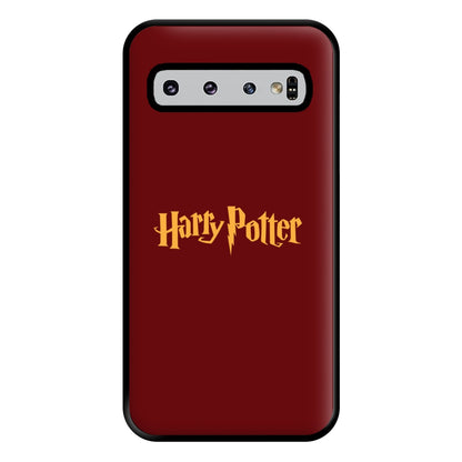 Game Typography Phone Case for Galaxy S10 Plus