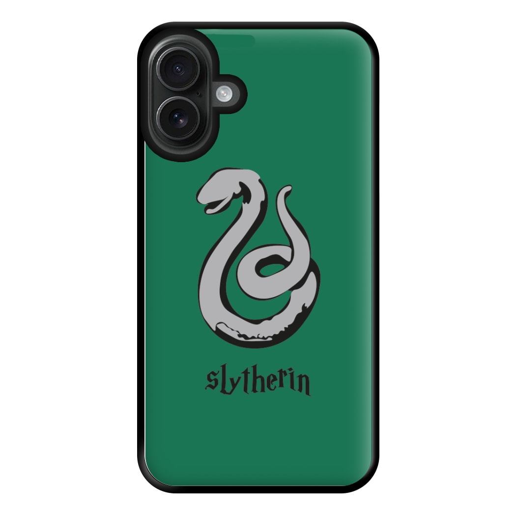 Slytherin Phone Case for iPhone 16 Plus