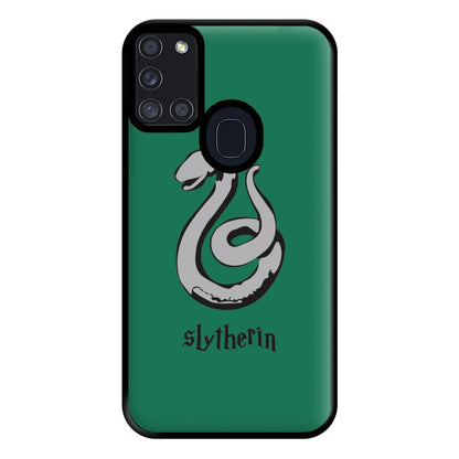 Slytherin Phone Case for Galaxy A21s