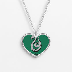 Slytherin Heart Necklace