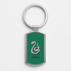 Slytherin Silver Keyring