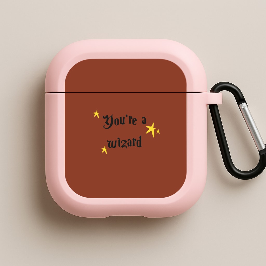 You're A Wizard Pink AirPods Case
