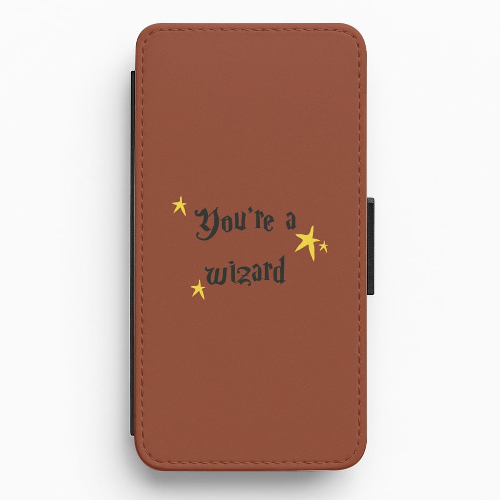 You're A Wizard Flip / Wallet Phone Case