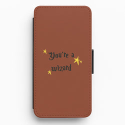 You're A Wizard Flip / Wallet Phone Case