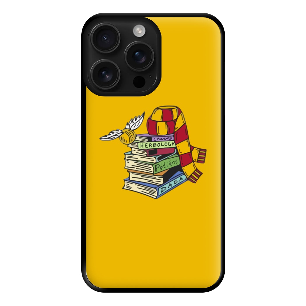 Book Stack Phone Case