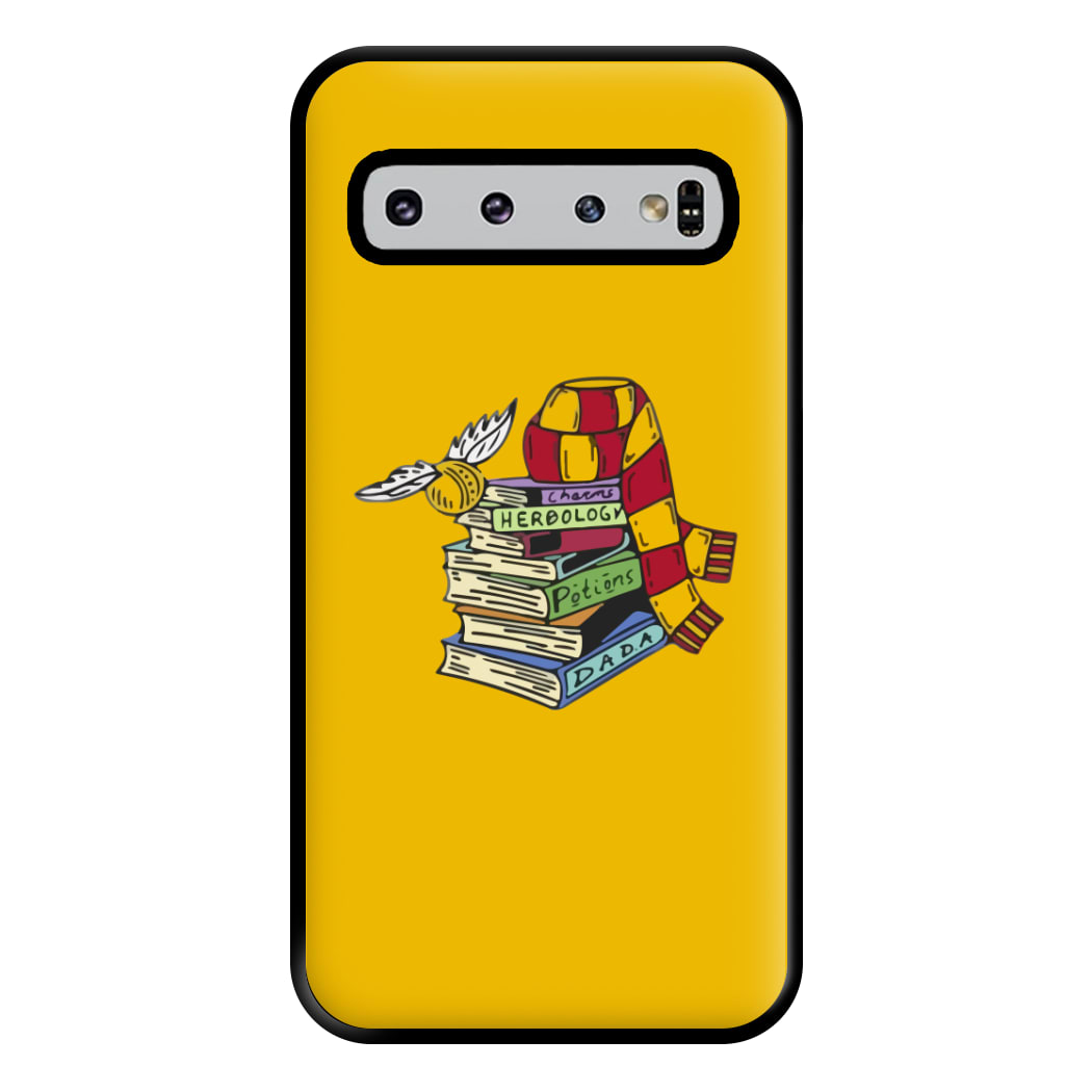 Book Stack Phone Case for Galaxy S10 Plus