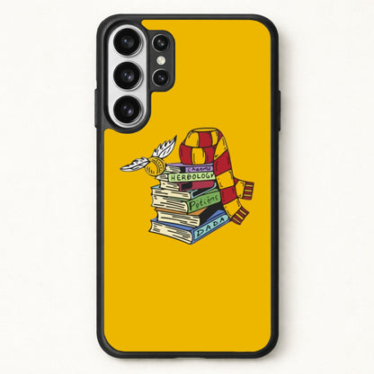 Book Stack Phone Case for Galaxy S26 Ultra