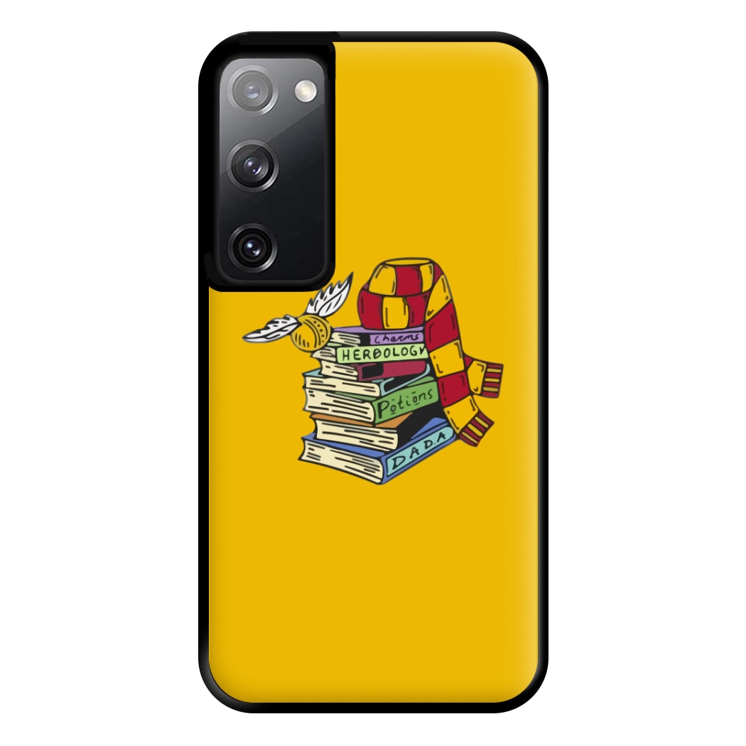 Book Stack Phone Case for Galaxy S20