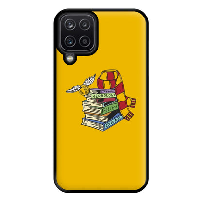 Book Stack Phone Case for Galaxy A12