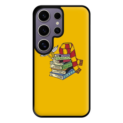 Book Stack Phone Case for Galaxy S25 Ultra