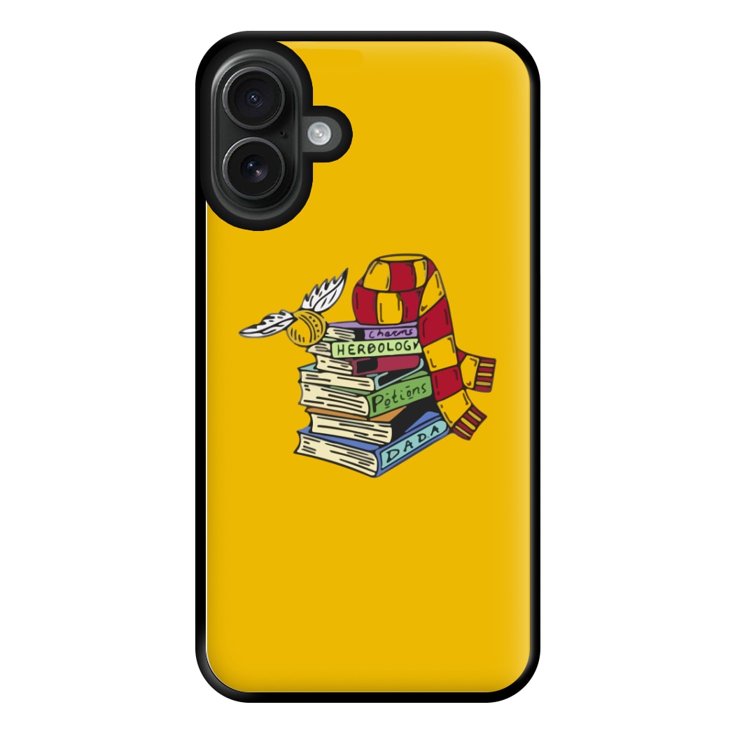 Book Stack Phone Case for iPhone 16 Plus