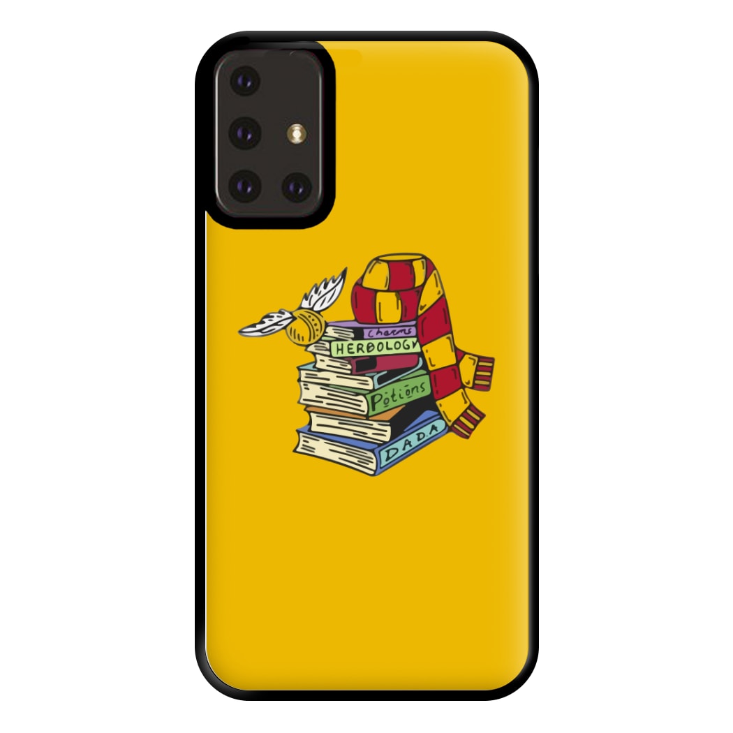 Book Stack Phone Case for Galaxy A71