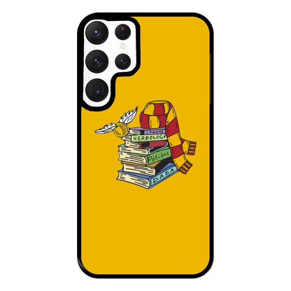 Book Stack Phone Case for Galaxy S22 Ultra