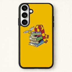 Book Stack Phone Case for Galaxy S26